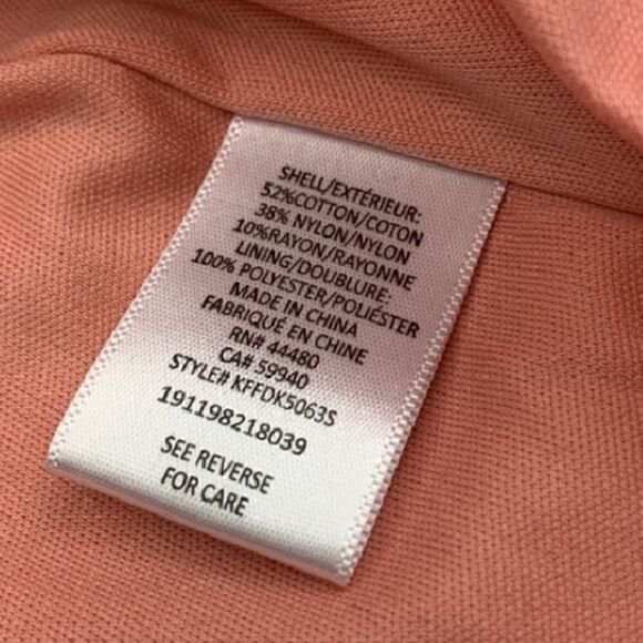 Love Fire Juniors M Lace Shift Dress pastel pink - Picture 8 of 9